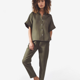 Camisa Tambor Oversized Verde