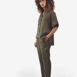 Camisa Tambor Oversized Verde