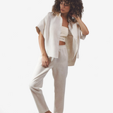 Tambor Oversized Shirt Natural